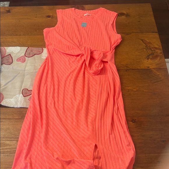 Maurices Dresses & Skirts - Maurices Vibrant Coral Midi Dress